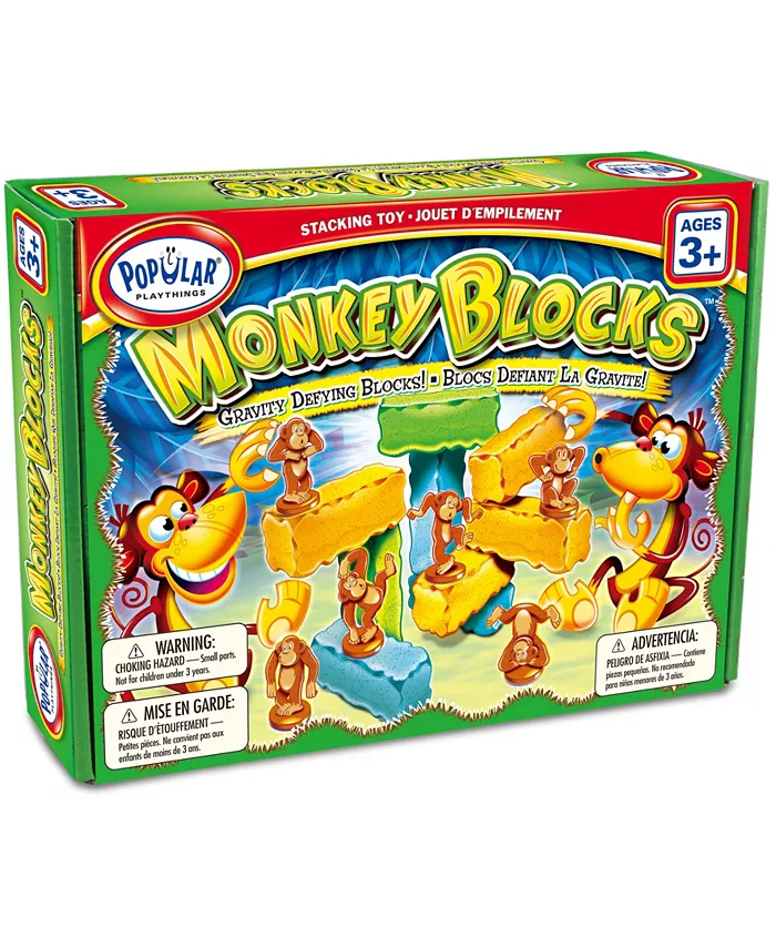 Popular Playthings Monkey Blocks - Mycitystee
