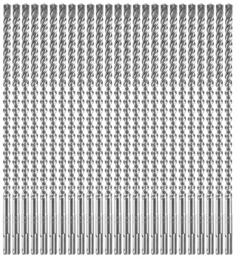 Bosch 25 pc. 3/8 In. x 10 In. x 12 In. SDS-plus Bulldog Xtreme Carbide Rotary Hammer Drill Bits HCFC2064B25 from Bosch - Mycitystee