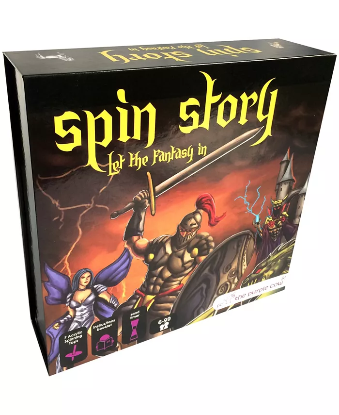 The Purple Cow Spin Story Magical Fantasy Storytelling Game - Mycitystee