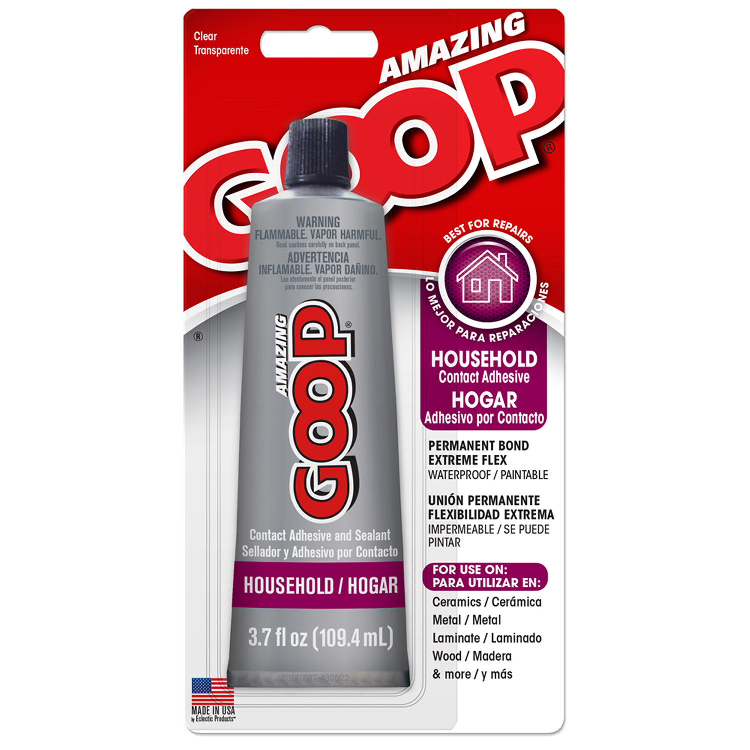 Amazing Goop High Strength Ceramic Adhesive 3.7 oz - Mycitystee