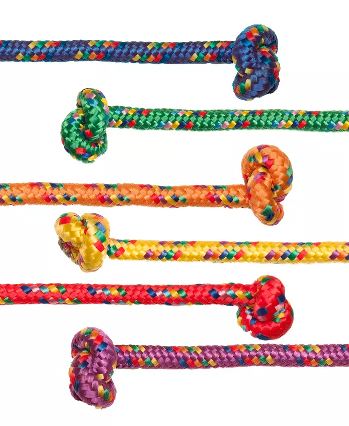 Champion Sports Braided Nylon Jump Rope， Pack of 6 - Mycitystee