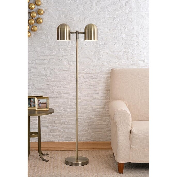 Kora Antique Brass Floor Lamp - Mycitystee