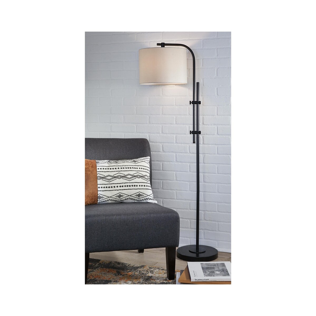 Signature Design by?Ashley? Baronvale Metal Floor Lamp - Mycitystee