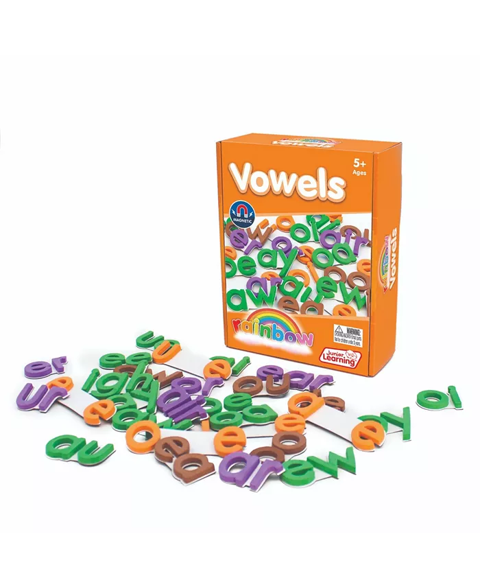 Redbox Junior Learning Rainbow Vowels - Magnetic Activities Learning Set - Mycitystee