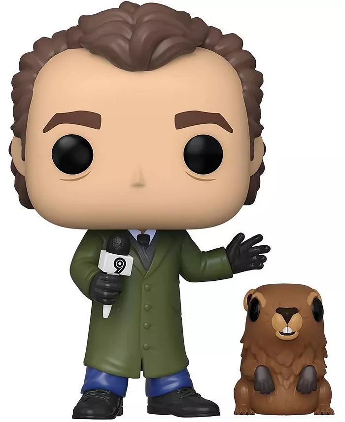 Funko Groundhog Day POP Vinyl Figure | Phil Connors w  Punxsutawney Phil - Mycitystee