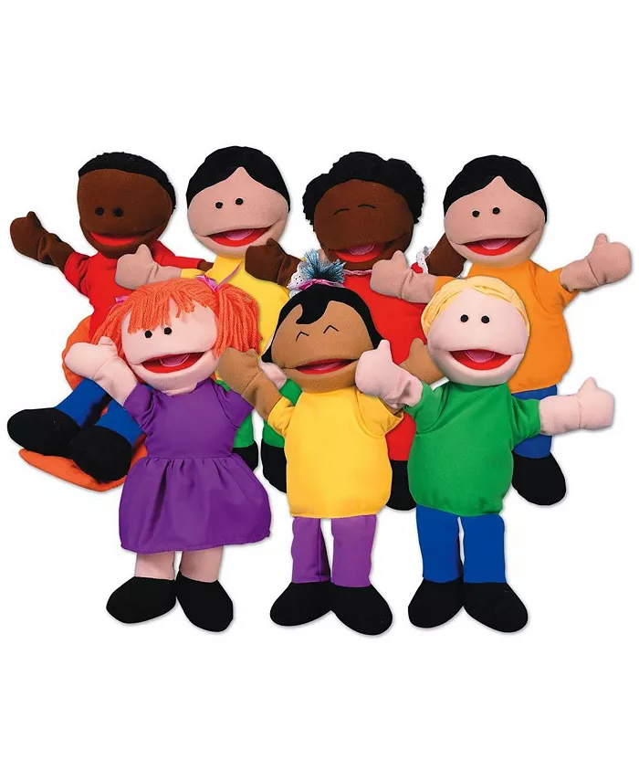 Kaplan Early Learning Kaplan Kids Puppets - Set of 7 - Mycitystee