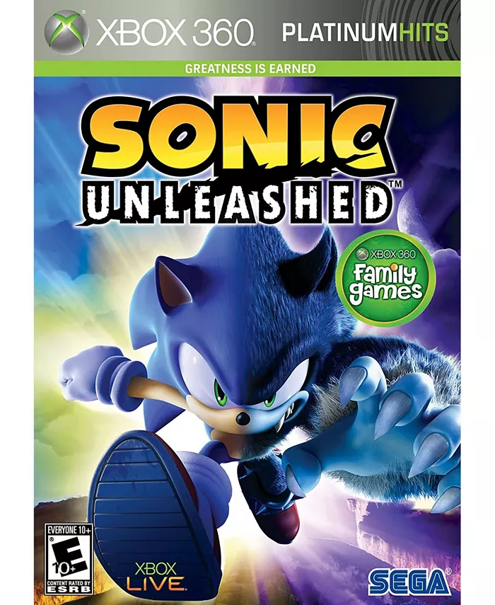 Sega Sonic Unleashed (Platimnum Hits) - XBOX 360 - Mycitystee