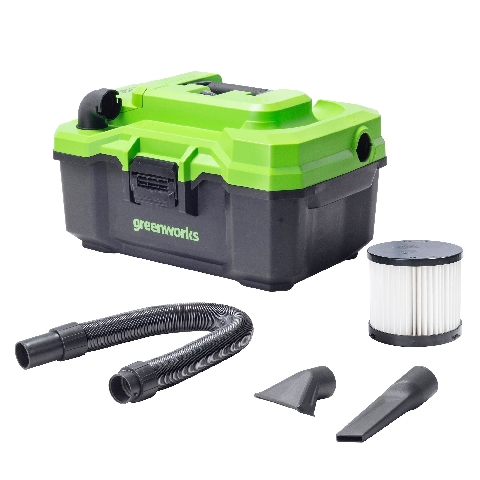 40V 3-Gallon Cordless Battery Wet/Dry Shop Vacuum w/ 2.0Ah Battery  C - Mycitystee