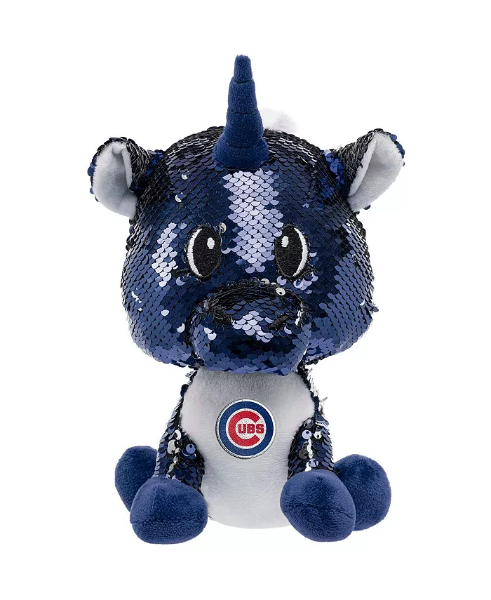 FOCO Chicago Cubs 9'' Sequin Unicorn Plush Toy - Mycitystee