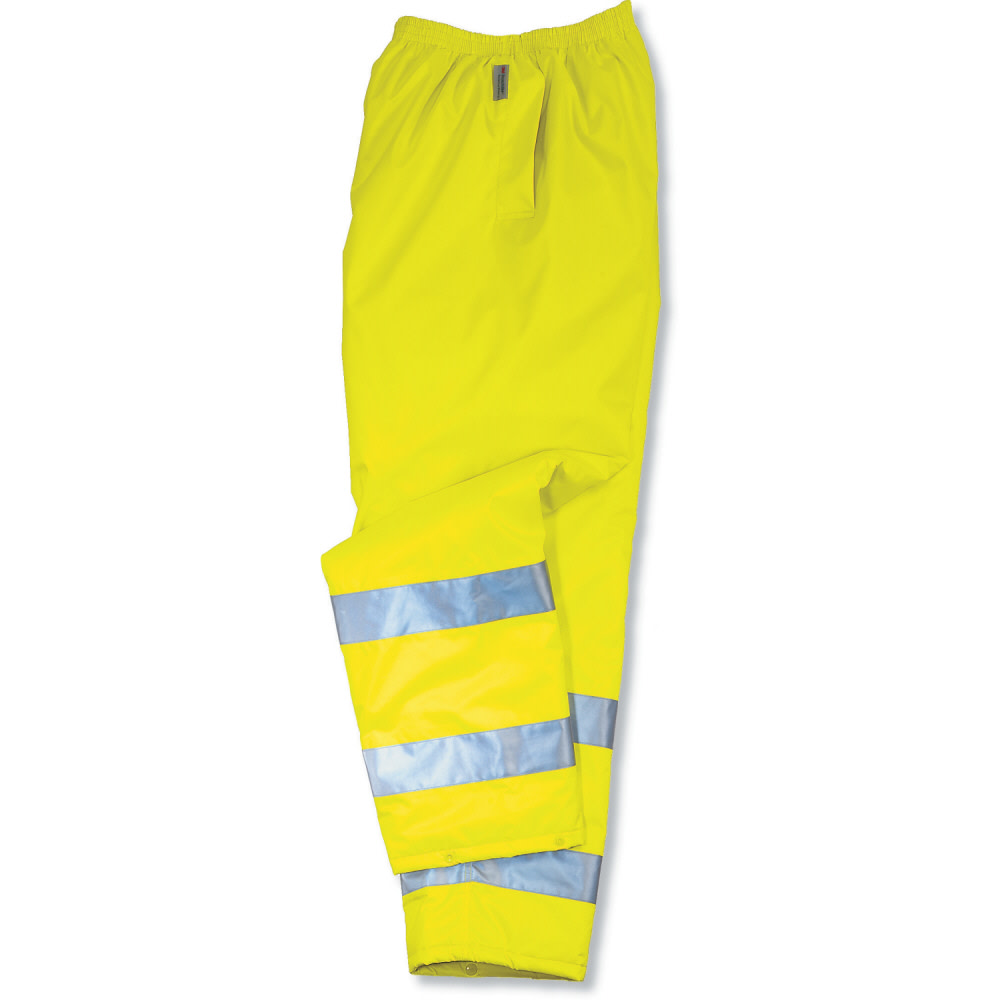 GloWear 8925 Class E Lime Hi-Vis Thermal Pants - 4X - Mycitystee