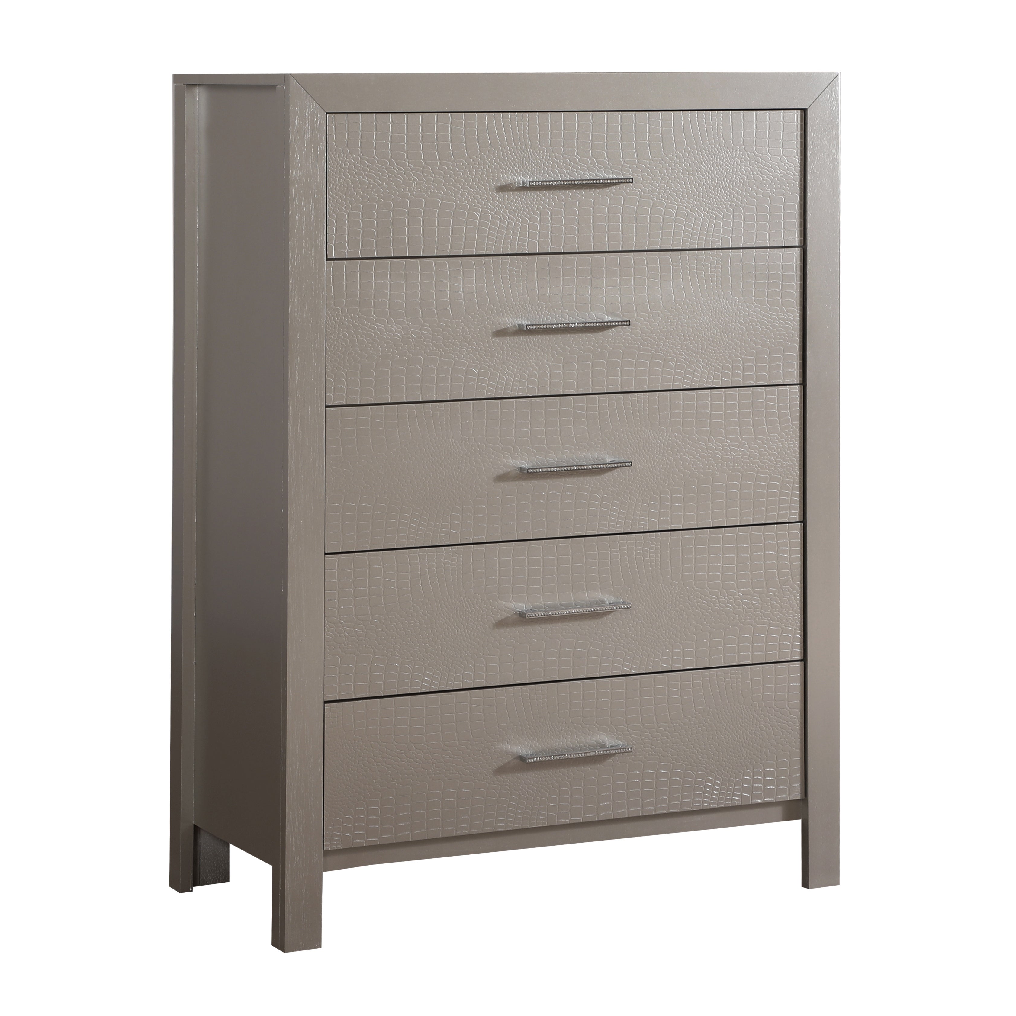 LYKE Home Everglades Silver Champagne Chest - - 36018091 - Mycitystee