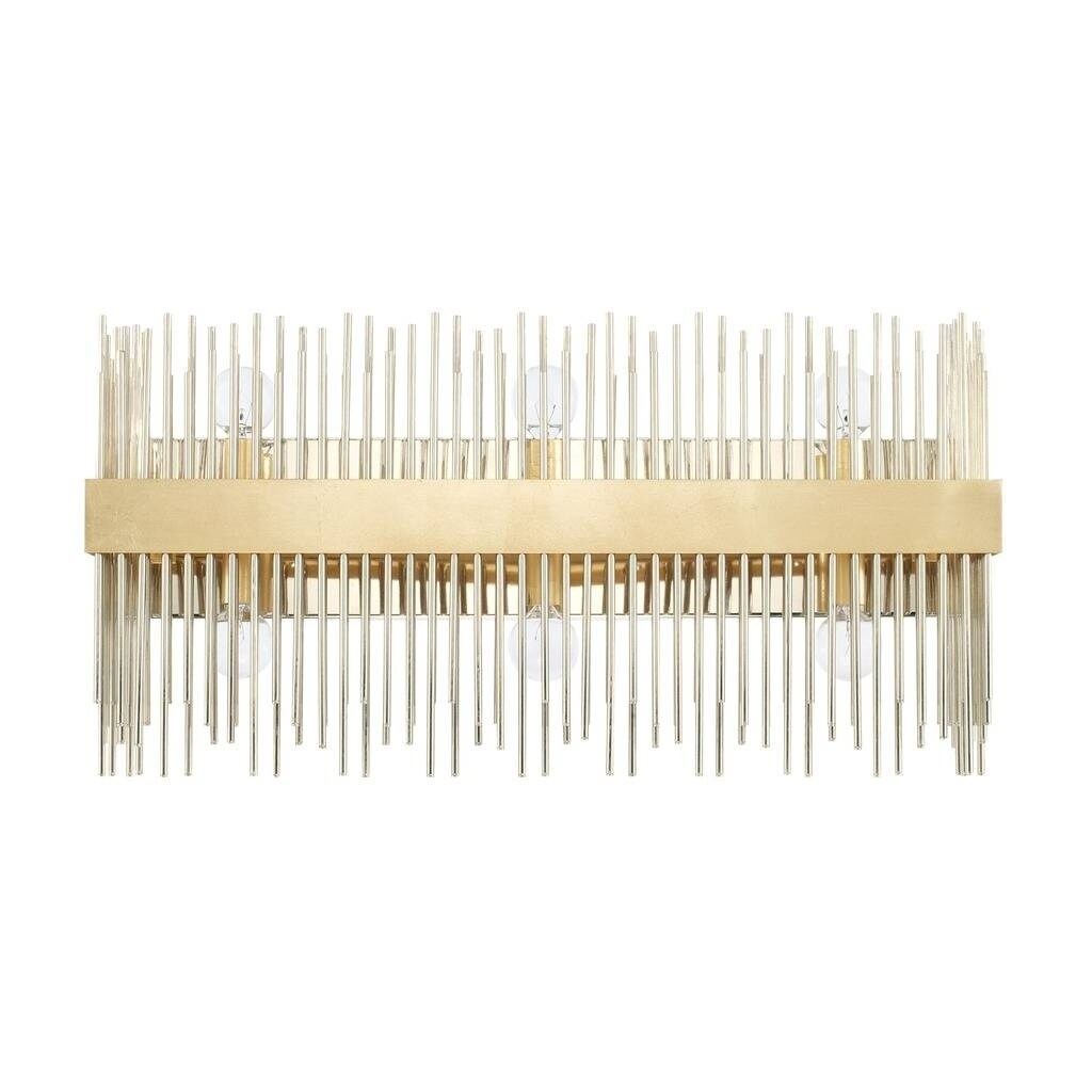 Lena 6-light Fire and Ice Bath/Vanity Fixture - Mycitystee