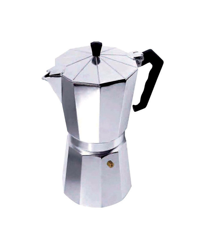 Bene Casa 3 cups Silver Espresso Maker - Mycitystee