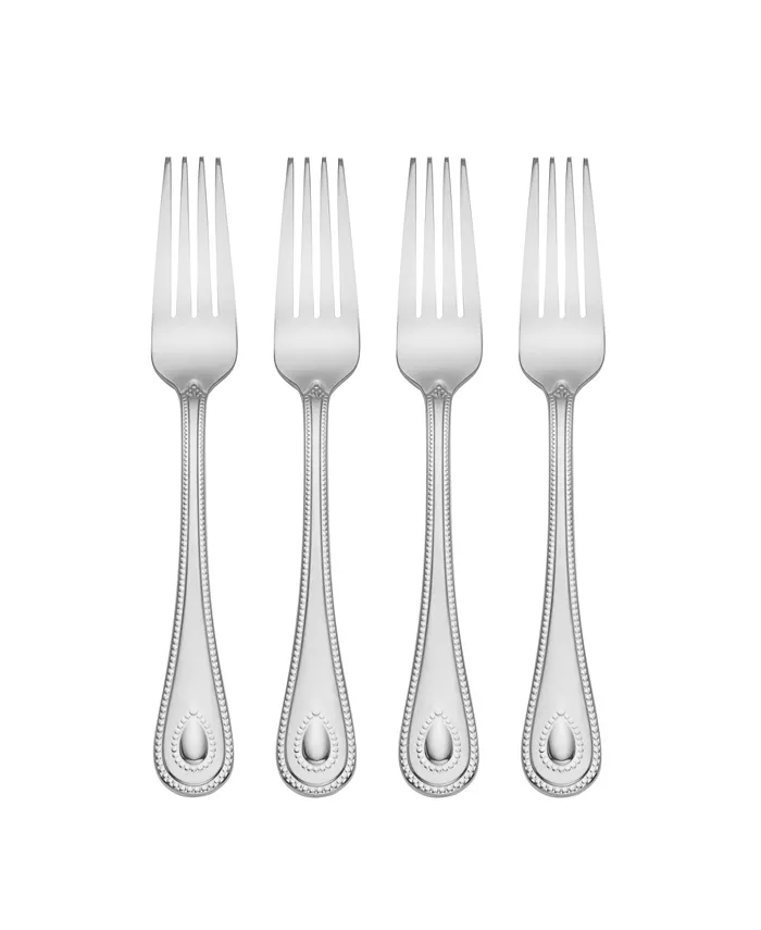 Lenox French Perle Dinner Forks， Set of 4 - Mycitystee