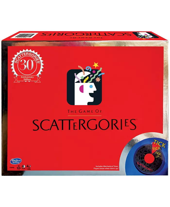 Winning Moves the Game of Scattergories - 30th Anniversary Edition - Mycitystee