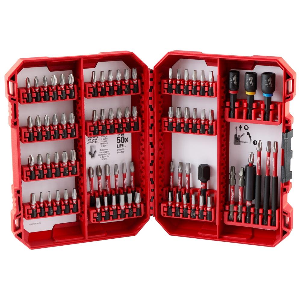 Milwaukee SHOCKWAVE Impact Duty Driver Bit Set 80pc 48-32-4094 from Milwaukee - Mycitystee