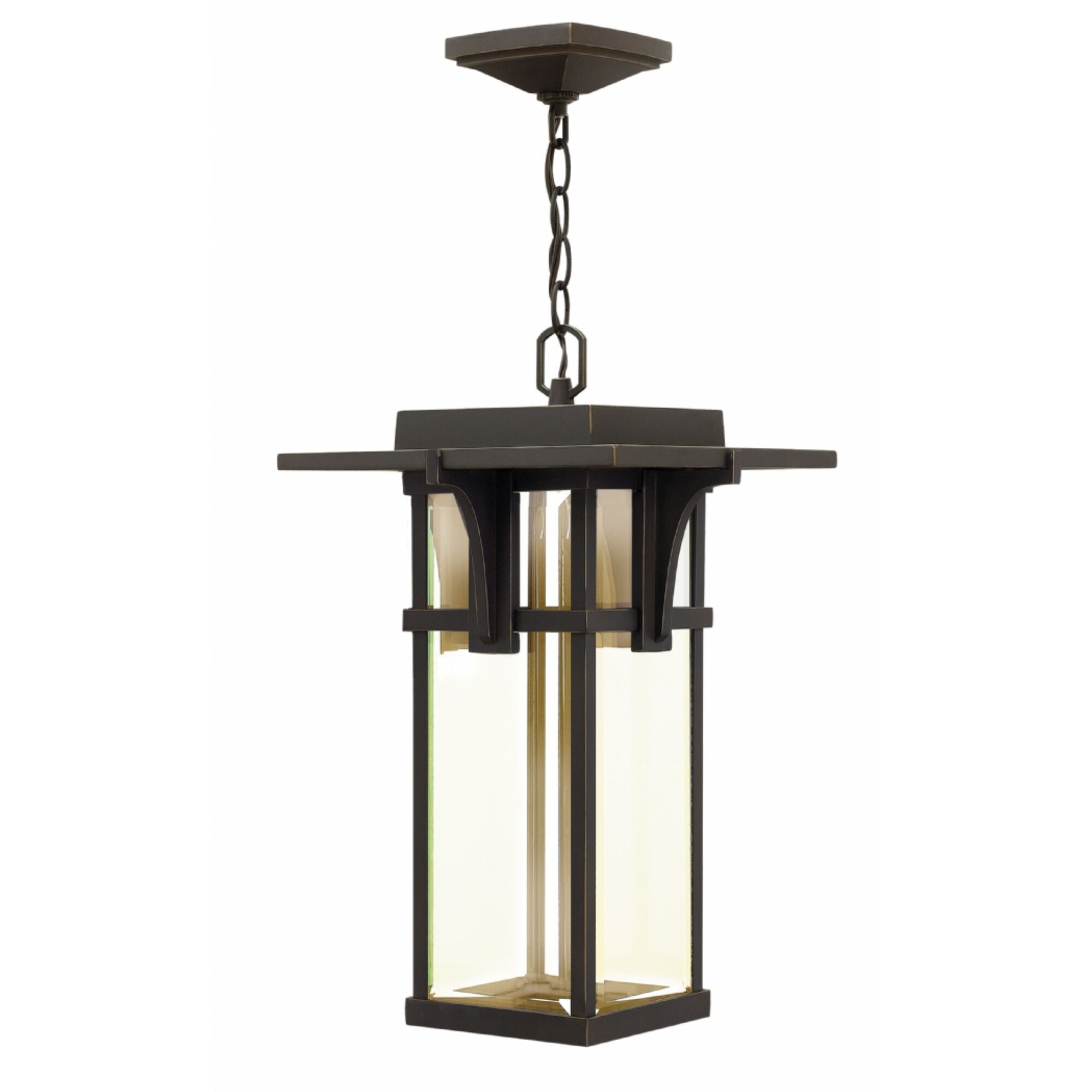 Hinkley Manhattan LED Outdoor Pendant in Oil Rubbed Bronze - Mycitystee