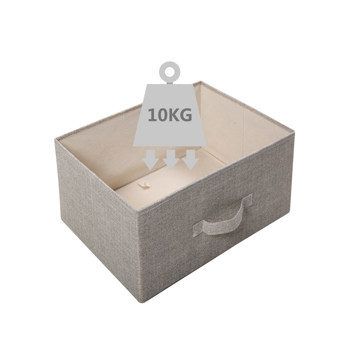 3-Tier Storage Dresser with 5 Non-woven Fabric Drawers - - 36528946 - Mycitystee