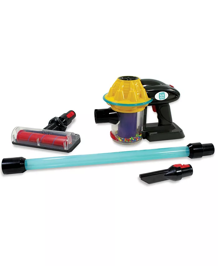 Flat River Group My First Vacuum Cleaner Lights Sounds Play Set， 4 Piece - Mycitystee