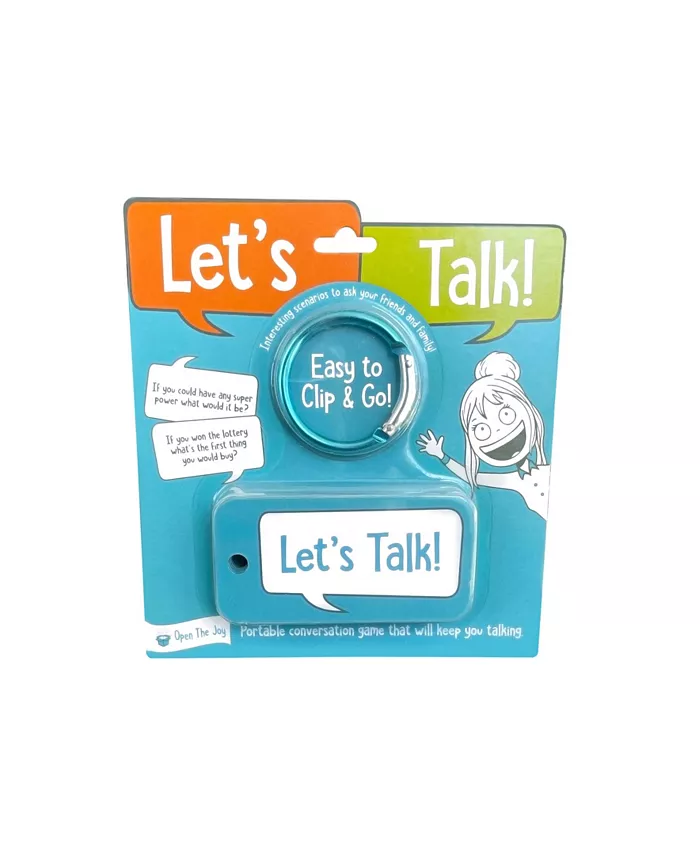 Open The Joy Let's Talk Grab-N-Go Talking Points Game - Mycitystee