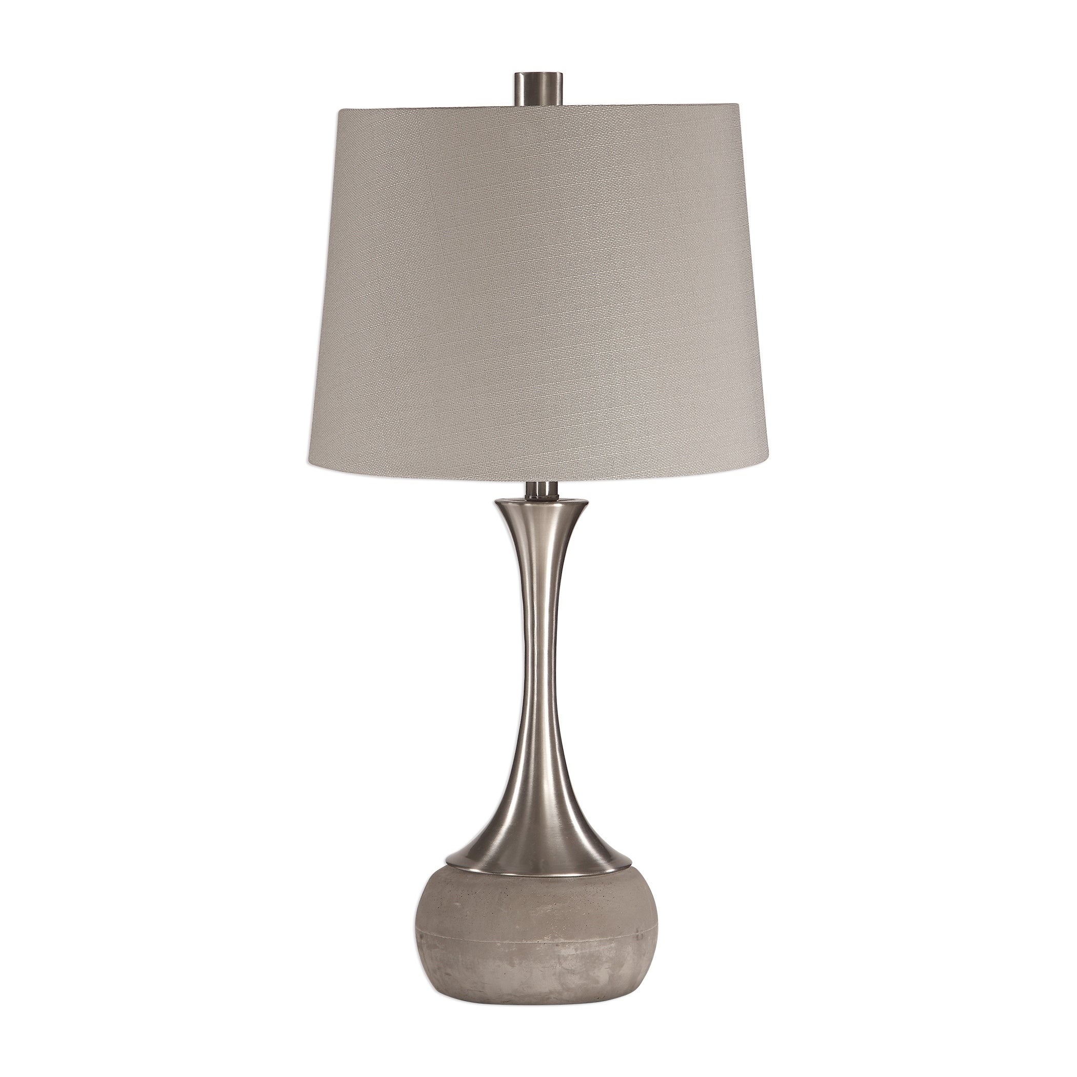 Uttermost Niah Brushed Nickel 1-light Lamp - Mycitystee