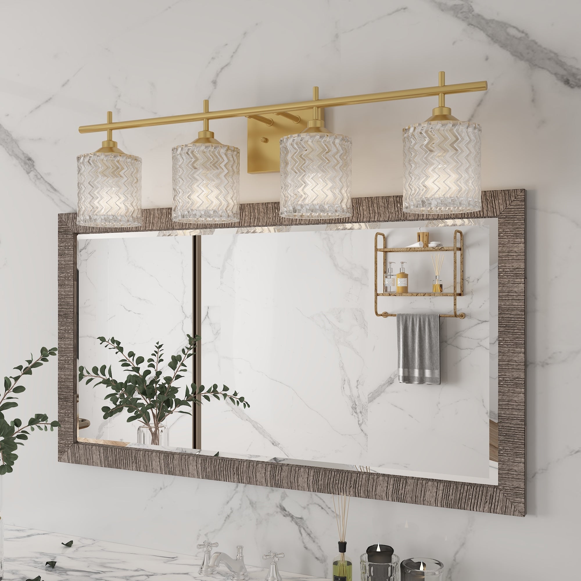 Acroma 4 - Light Modern Bathroom Vanity Light-UL - Mycitystee