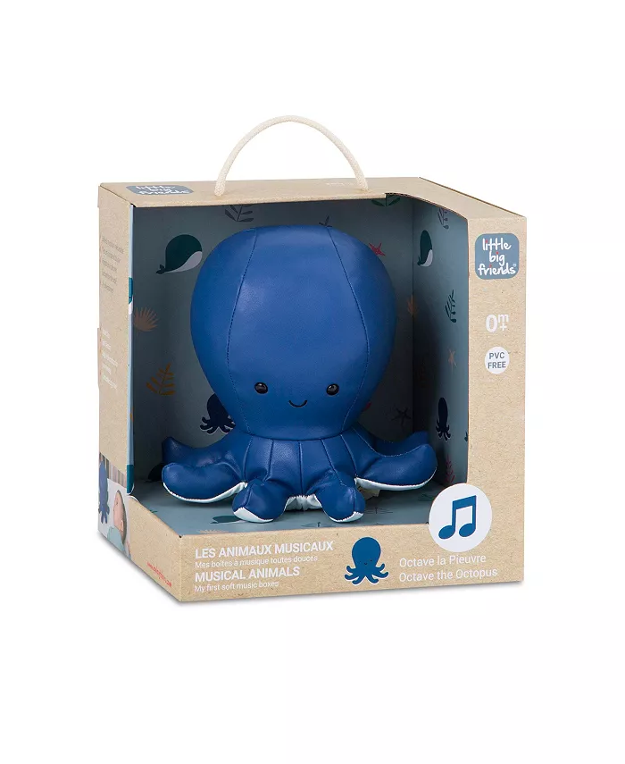 Little Big Friends Octave The Octopus Musical Animal - Mycitystee