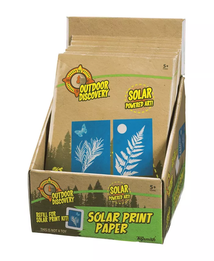 Toysmith Repack， Solar Print Paper Refill Pack - Mycitystee
