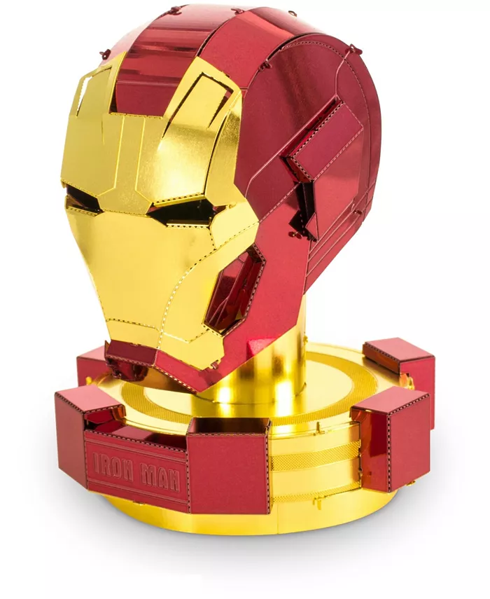 Fascinations Metal Earth 3D Metal Model Kit - Marvel Avengers Iron Man Mark 45 Helmet - Mycitystee