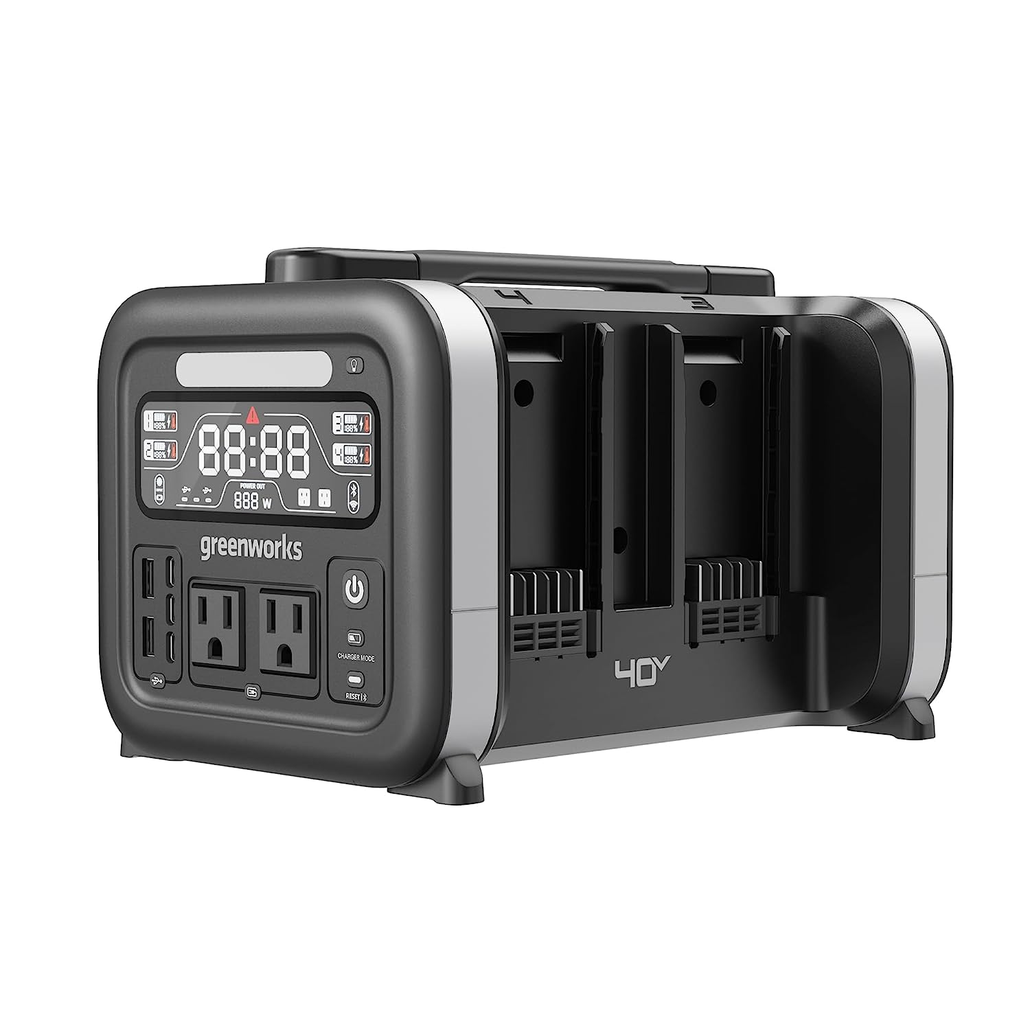 40V Cordless Battery 500W Portable Power Station (Tool Only) - Mycitystee