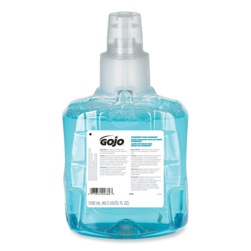 GOJO Pomeberry Foam Handwash Refill， For LTX-12 Dispenser， Pomegranate， 1，200 mL Refill， 2/Carton (191602CT) - Mycitystee