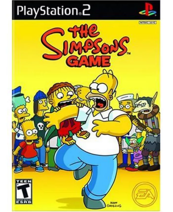 Electronic Arts The Simpsons Game (Greatest Hits) - PlayStation 2 - Mycitystee