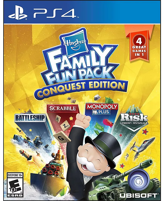 Ubisoft Hasbro Family Fun Pack Conquest Edition - PlayStation 4 - Mycitystee