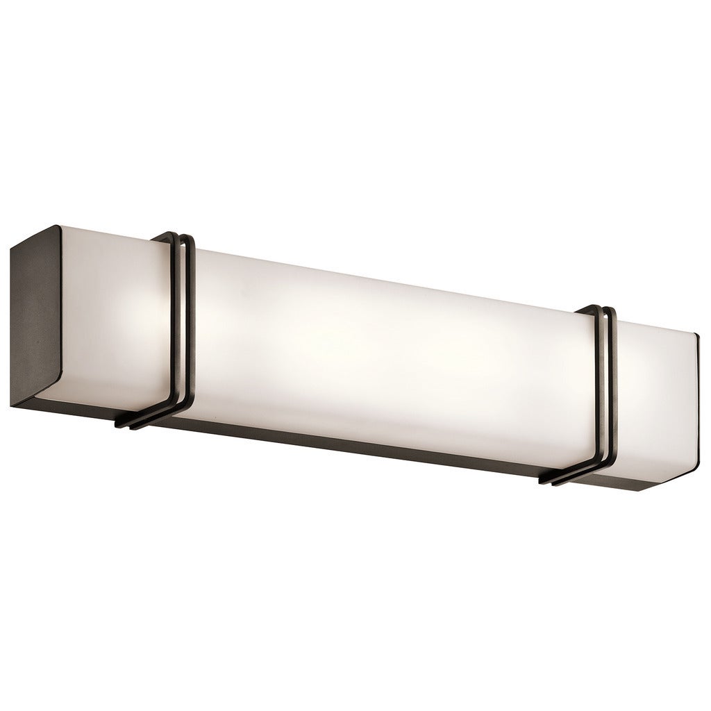 Kichler Lighting Impello Collection 24-inch Olde Bronze LED Linear Bath/Vanity Light - Mycitystee