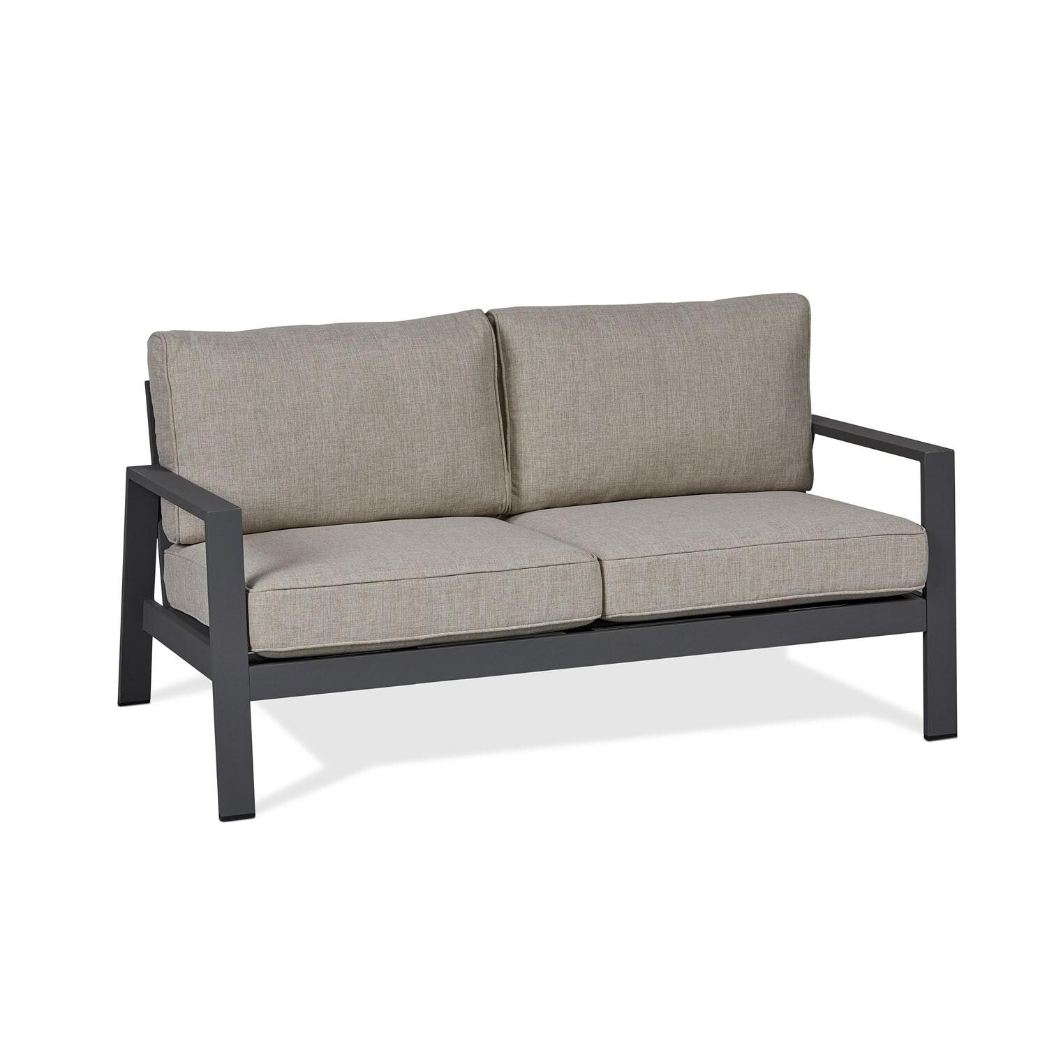 Lakeview Elysian Aluminum Loveseat Sofa - Mycitystee