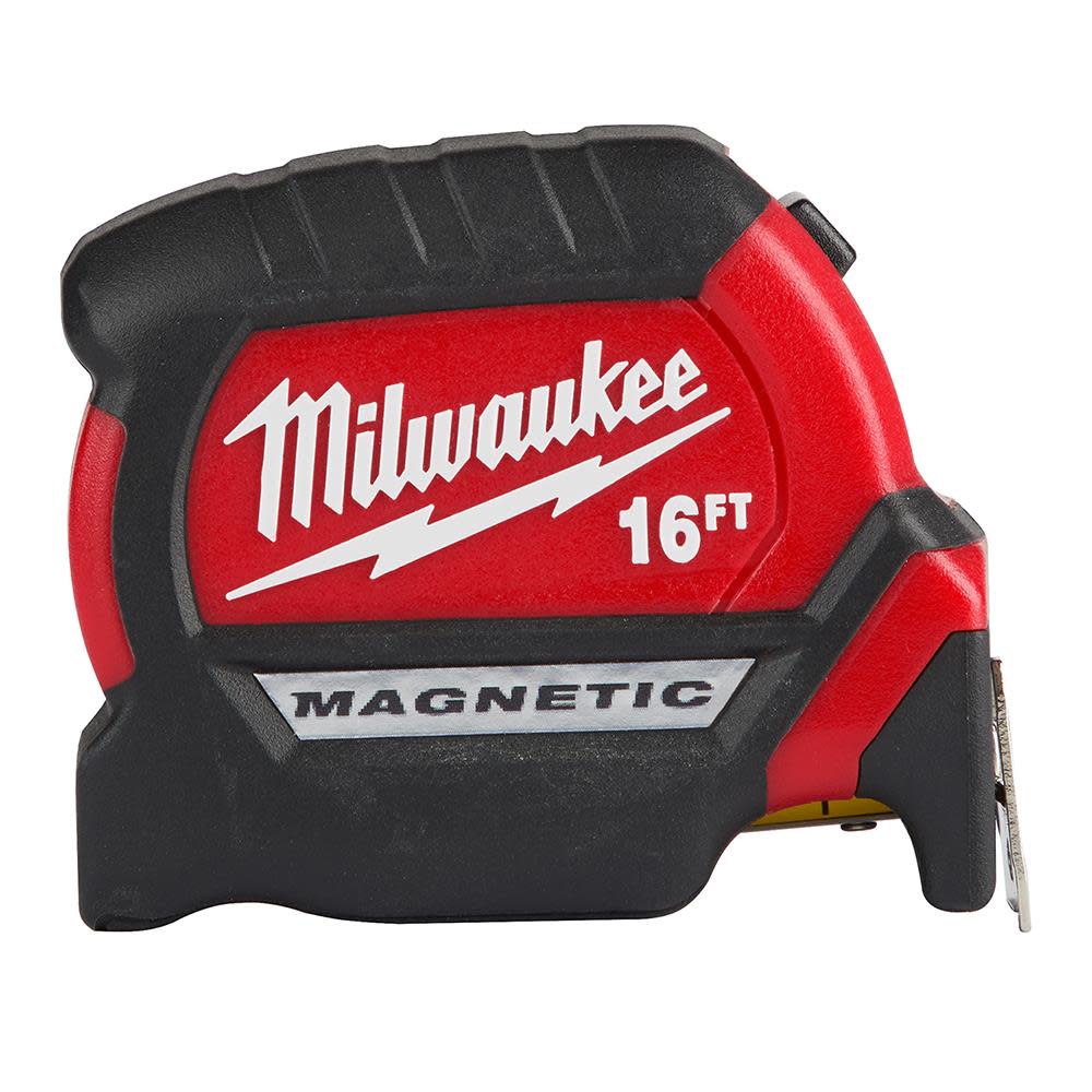 Milwaukee 16Ft Compact Magnetic Tape Measure 48-22-0316 from Milwaukee - Mycitystee