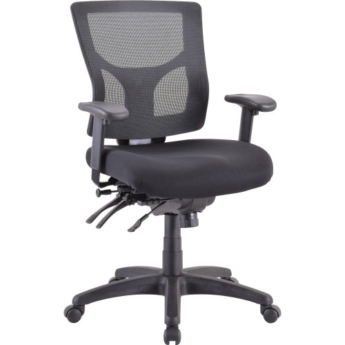 Lorell Conjure Executive Mid-back Mesh Back Chair (62001) - Mycitystee