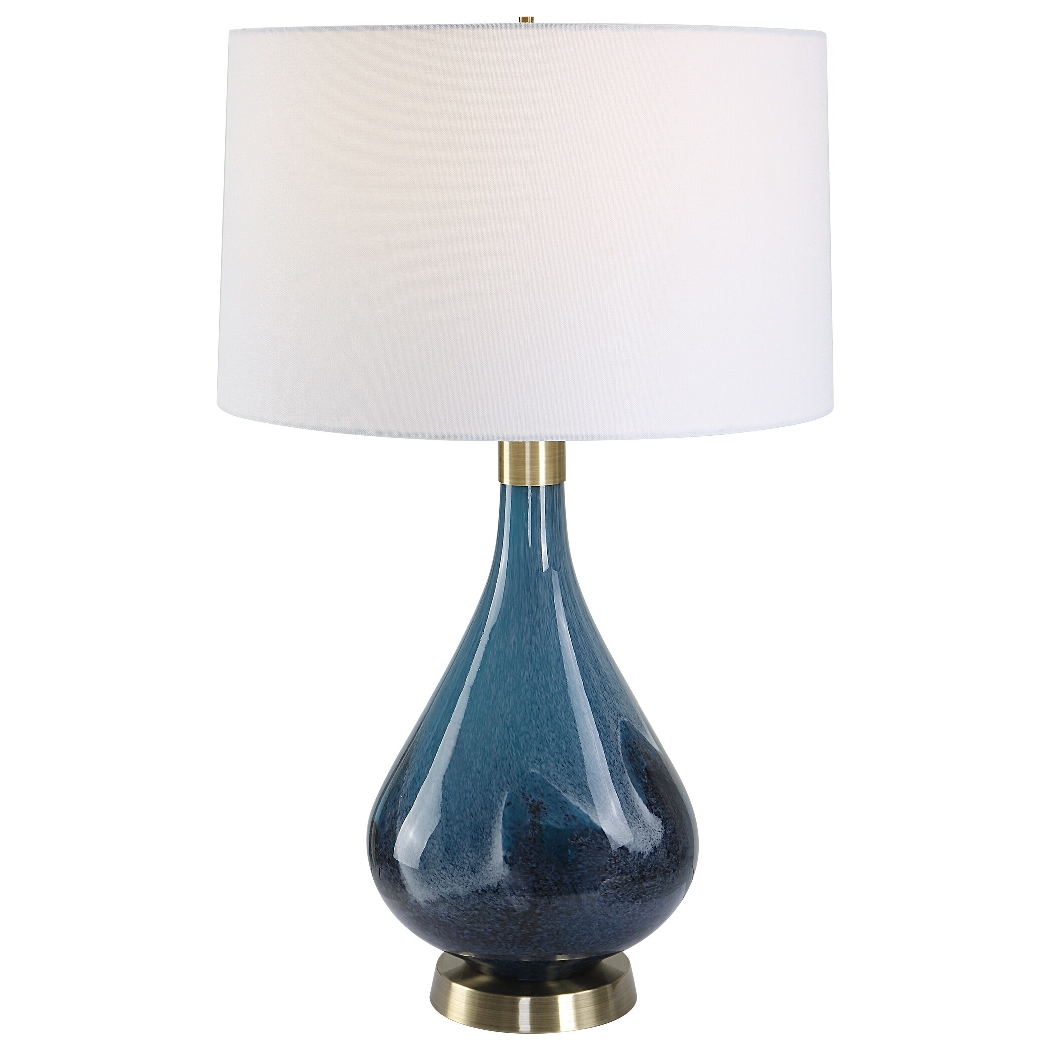 Uttermost Riviera Art Glass Table Lamp - 17