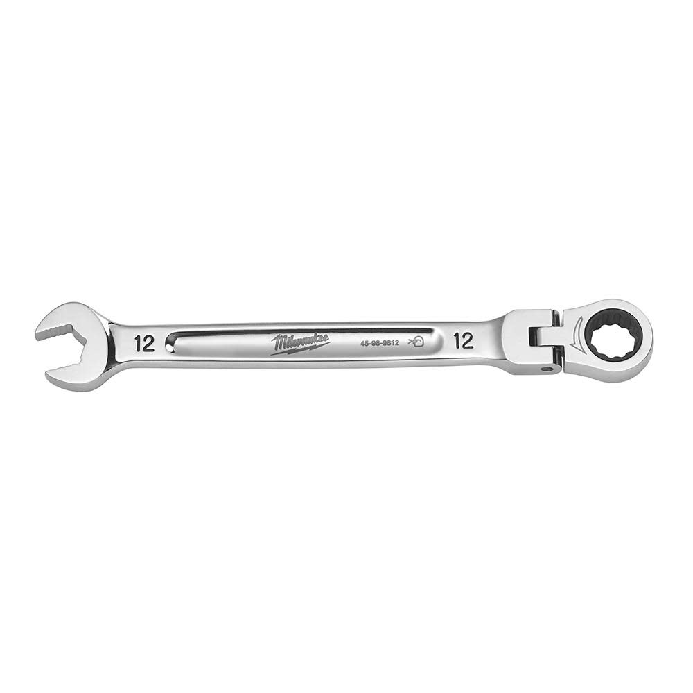 Milwaukee Combination Wrench Flex Head Ratcheting 12mm 45-96-9612 from Milwaukee - Mycitystee