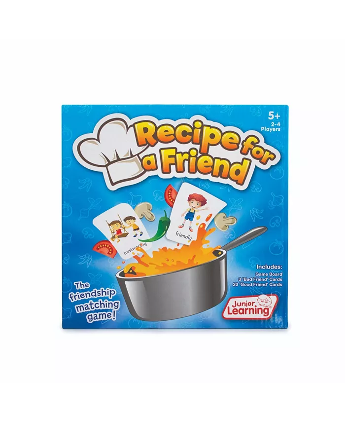 Redbox Junior Learning Recipe for a Friend - Educational Board Game - Mycitystee