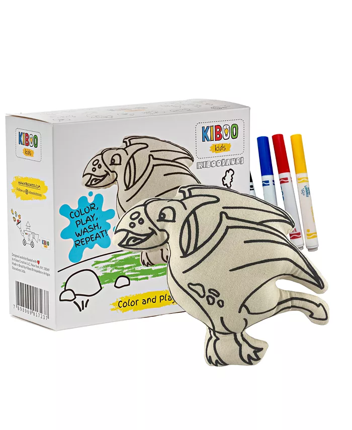 Kiboo Kids Dinosaurs for Coloring - KibooSaur - Pterodactyl (+markers) - Mycitystee
