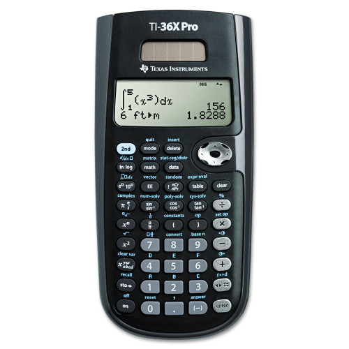 Texas Instruments TI-36X Pro Scientific Calculator， 16-Digit LCD - Mycitystee