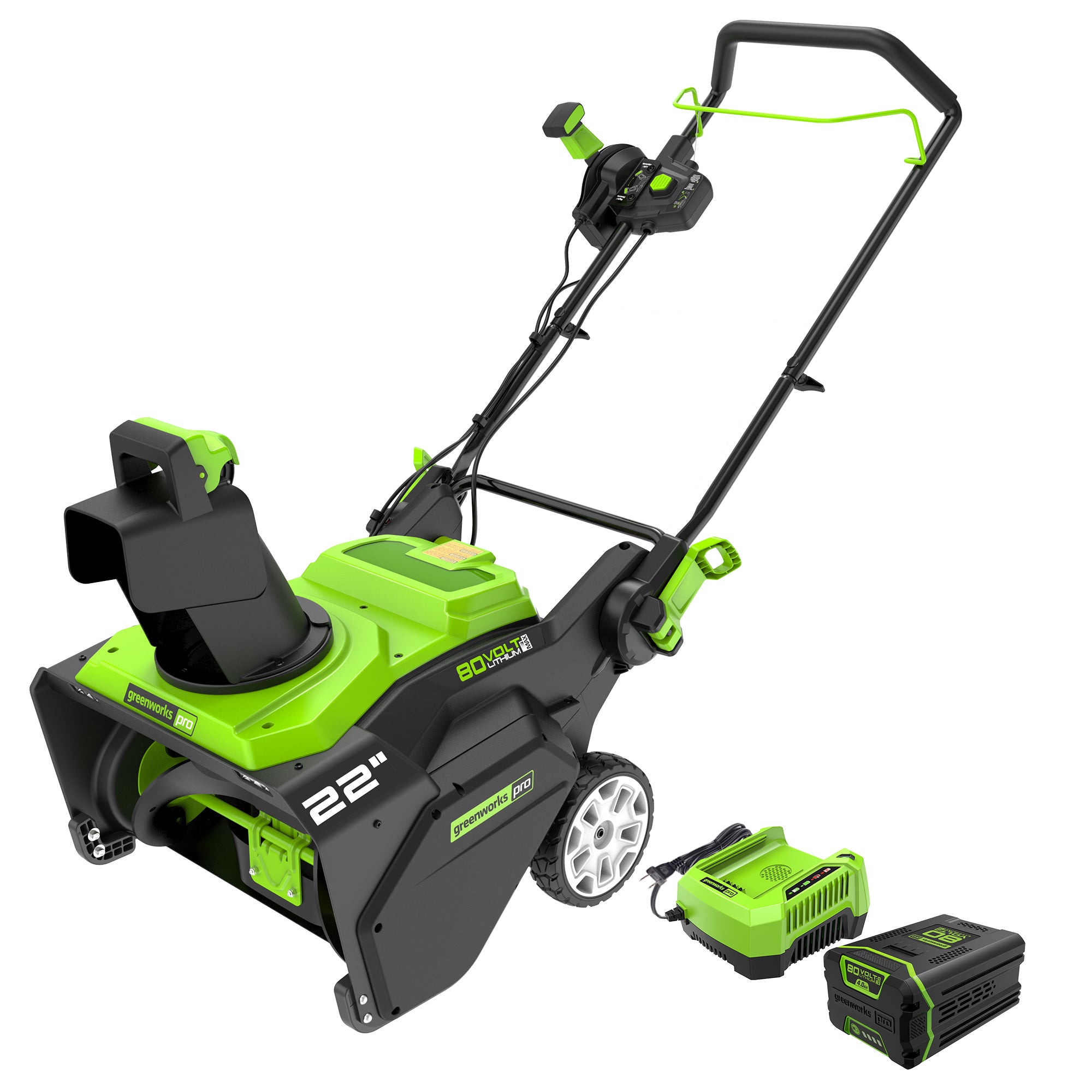 Pro 80V 22-Inch Snow Blower | Greenworks Tools - Mycitystee