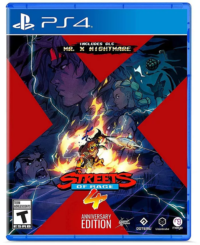 Merge Games Streets of Rage 4 - Anniversary Edition - PlayStation 4 - Mycitystee