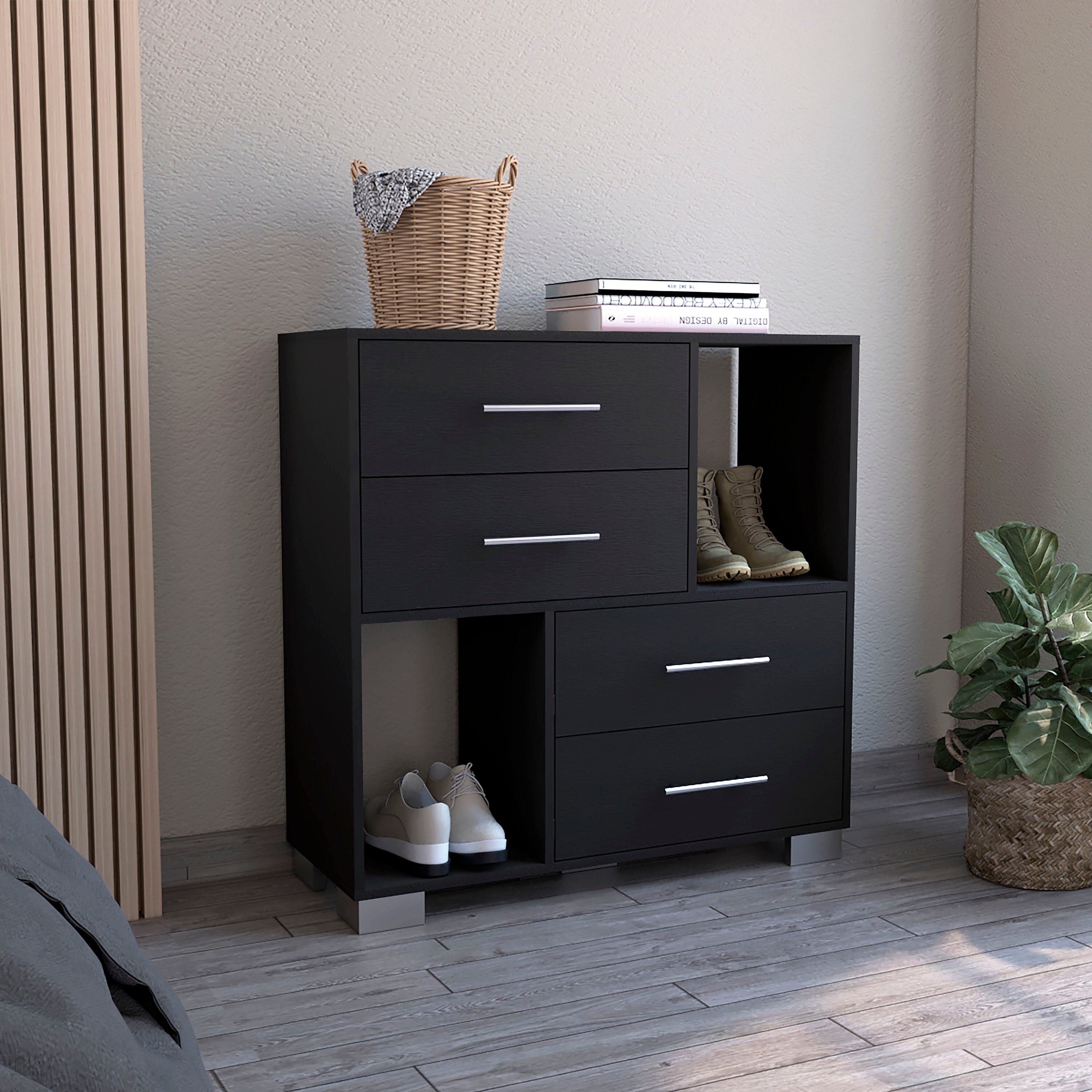 Boahaus Bertha Dresser (Black) - - 36266518 - Mycitystee