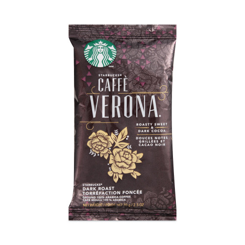 Starbucks Coffee， Caffe Verona， 2.5 oz Packet， 18/Box (11018192) - Mycitystee