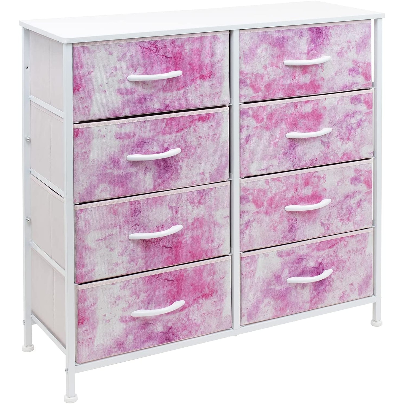 Dresser w/ 8 Drawers Furniture Storage Chest for Home， Bedroom - - 34483751 - Mycitystee