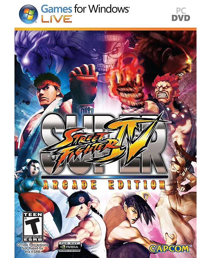 CAPCOM Super Street Fighter IV Arcade Edition - PC Games - Mycitystee