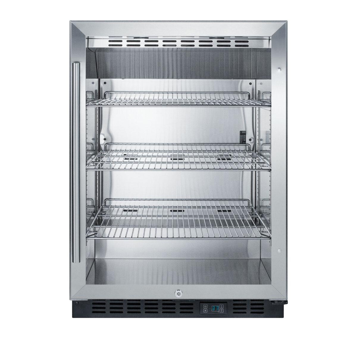 Summit Commercial 24-Inch 5.0 Cu. Ft. Beverage Center With Professional Handle - Mycitystee
