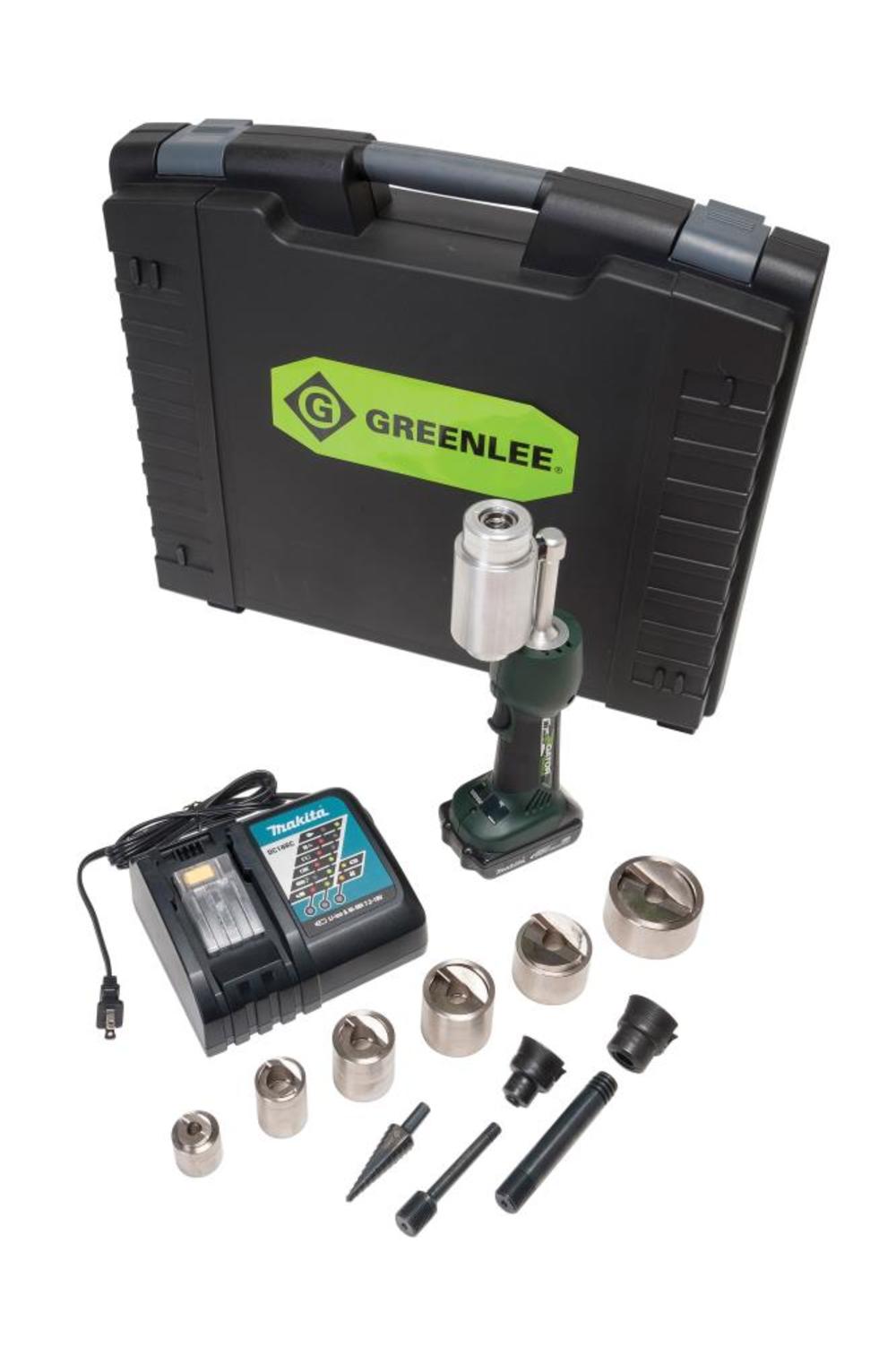 7-Ton Tool with Slug-Buster® Speed Punch® Knockouts 1/2 In. to 2 In. - Mycitystee